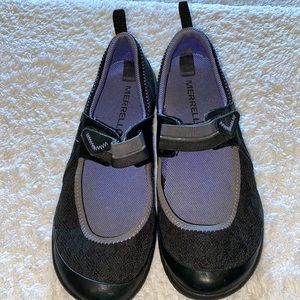 Merrell Mary Jane Shoes 6.5M Black